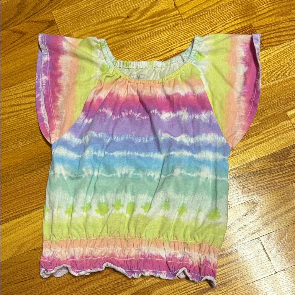 The Children's Place Rainbow Tie-Dye Blouse